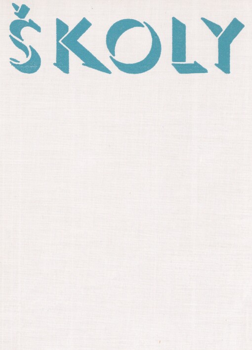 Školy jihomoravského kraje 1945-1970