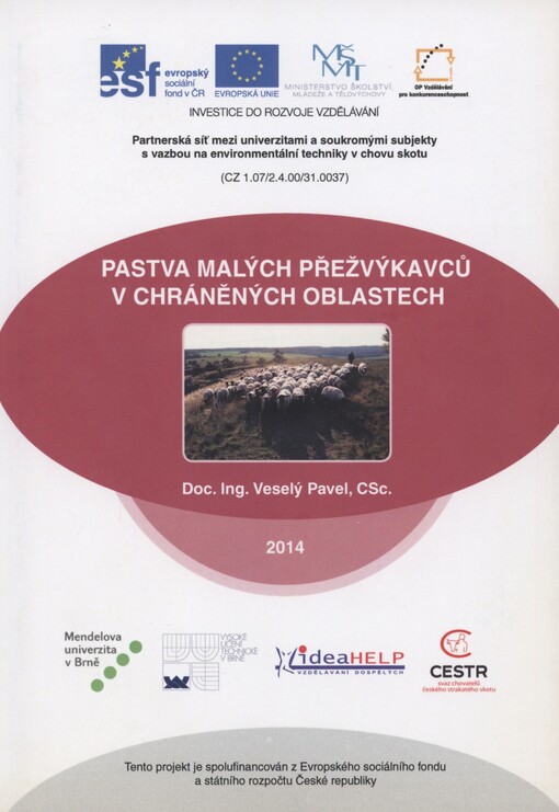 Pastva malých přežvýkavců v chráněných oblastech