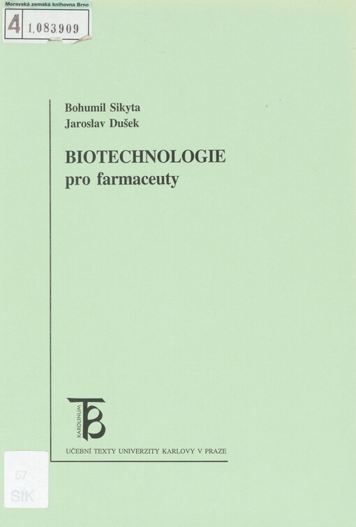 Biotechnologie pro farmaceuty