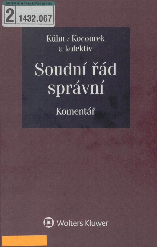 Soudní řád správní: komentář