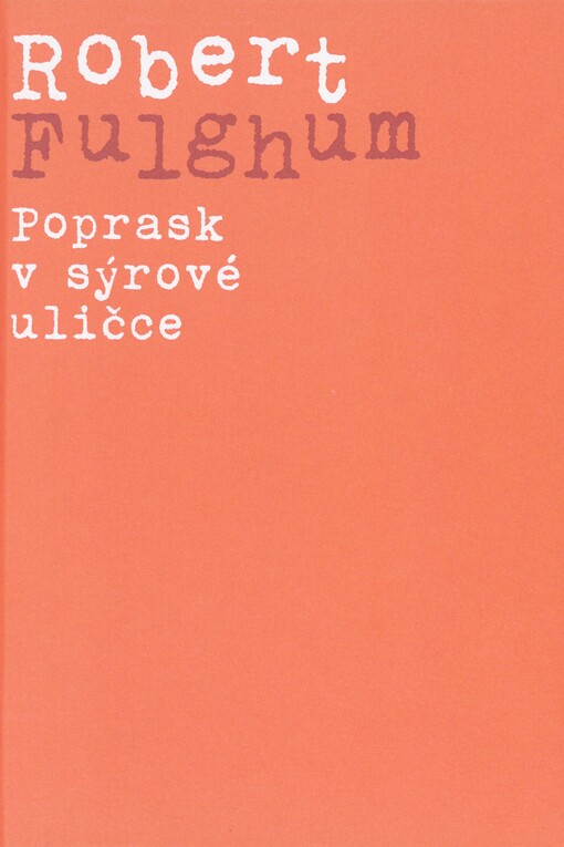 Poprask v sýrové uličce
