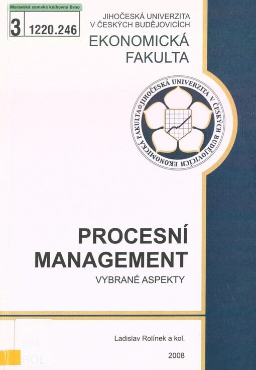 Procesní management: vybrané aspekty