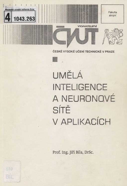 Umělá inteligence a neuronové sítě v aplikacích