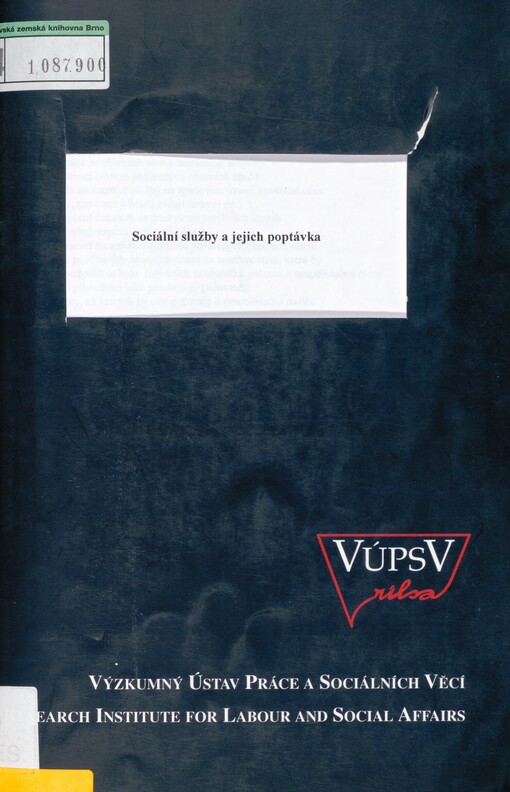 Sociální služby a jejich poptávka