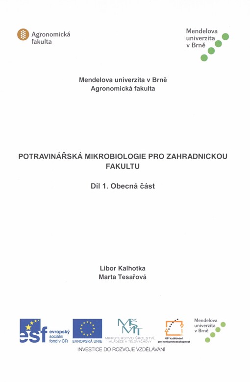 Potravinářská mikrobiologie pro Zahradnickou fakultu