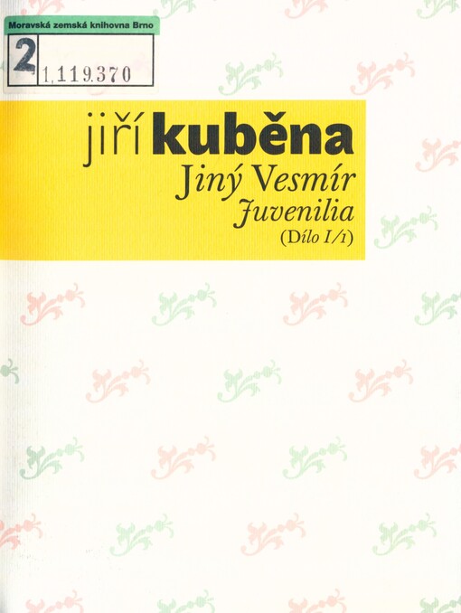 Jiný vesmír: juvenilia