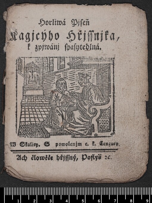 Horliwá Pjseň Kagjcýho Hřjssnjka, k zpjwánj spasytedlná