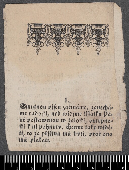 [Píseň k bolestné Panně Marii]