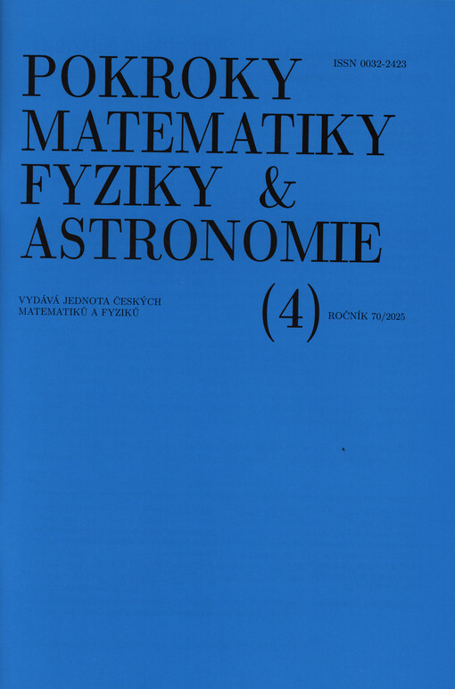 Pokroky matematiky, fyziky a astronomie