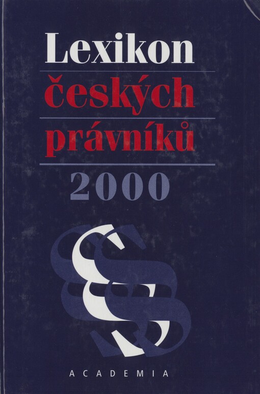 Lexikon českých právníků 2000