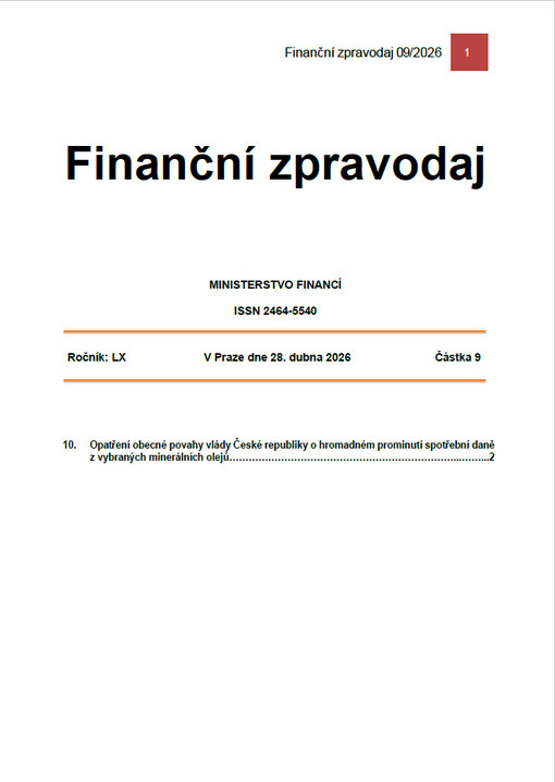 Finanční zpravodaj