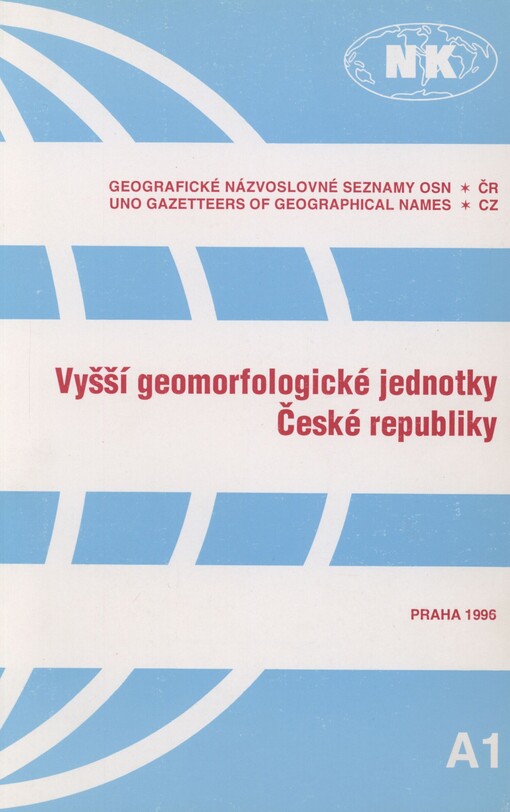 Vyšší geomorfologické jednotky České republiky