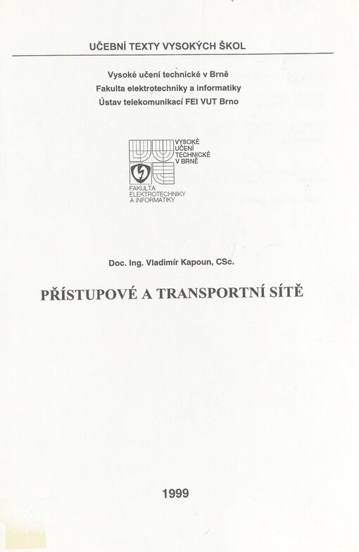 Přístupové a transportní sítě