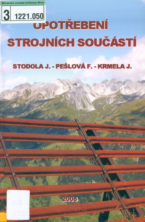 Opotřebení strojních součástí: monografie