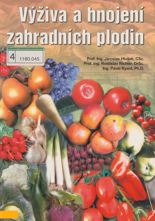 Výživa a hnojení zahradních plodin