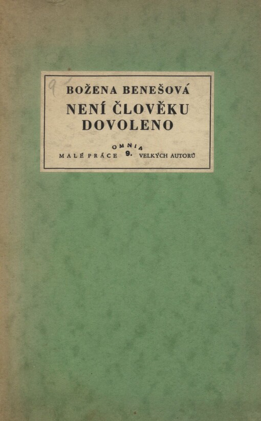 Není člověku dovoleno--