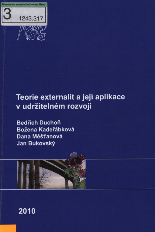 Teorie externalit a její aplikace v udržitelném rozvoji