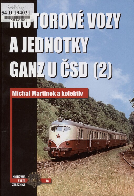Motorové vozy a jednotky Ganz u ČSD - sada