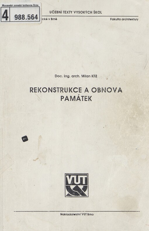 Rekonstrukce a obnova památek