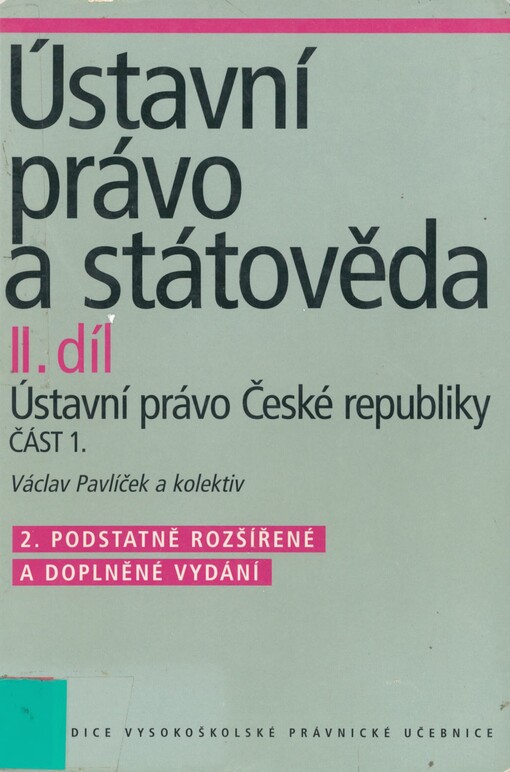Ústavní právo a státověda