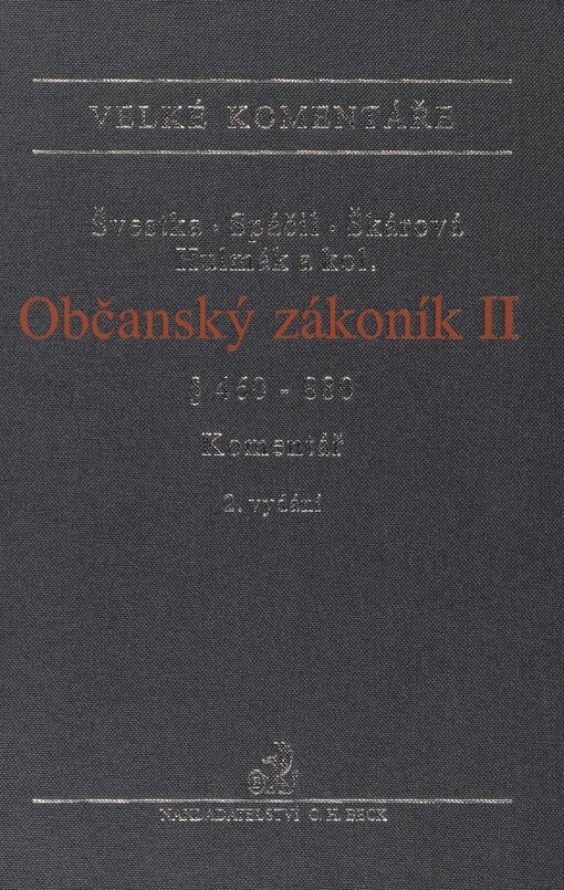 Občanský zákoník: komentář