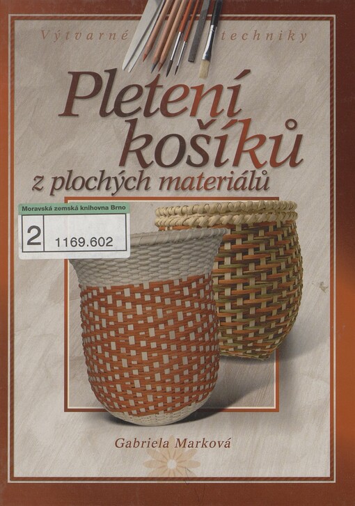 Pletení košíků z plochých materiálů