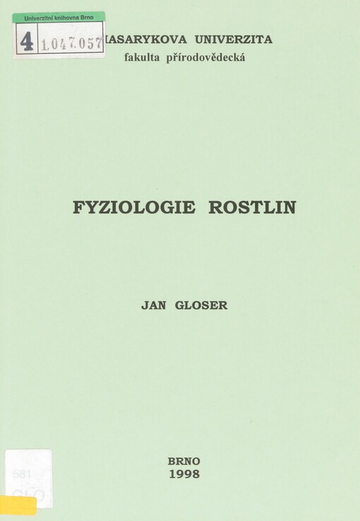 Fyziologie rostlin