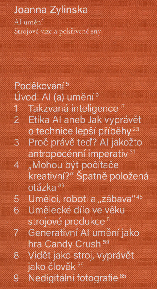 AI umění : strojové vize a pokřivené sny