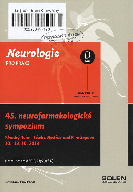 Neurologie pro praxi