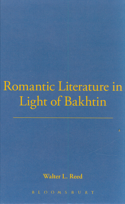 Romantic literature in light of Bakhtin