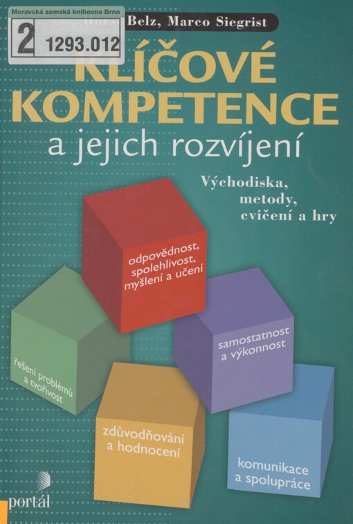 Klíčové kompetence a jejich rozvíjení: východiska, metody, cvičení a hry