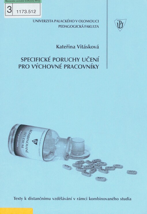 Specifické poruchy učení pro výchovné pracovníky