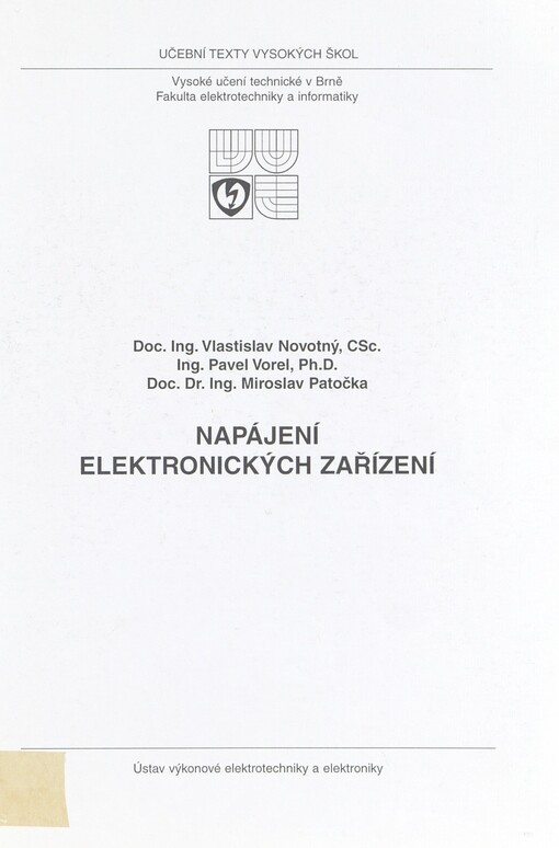 Napájení elektronických zařízení