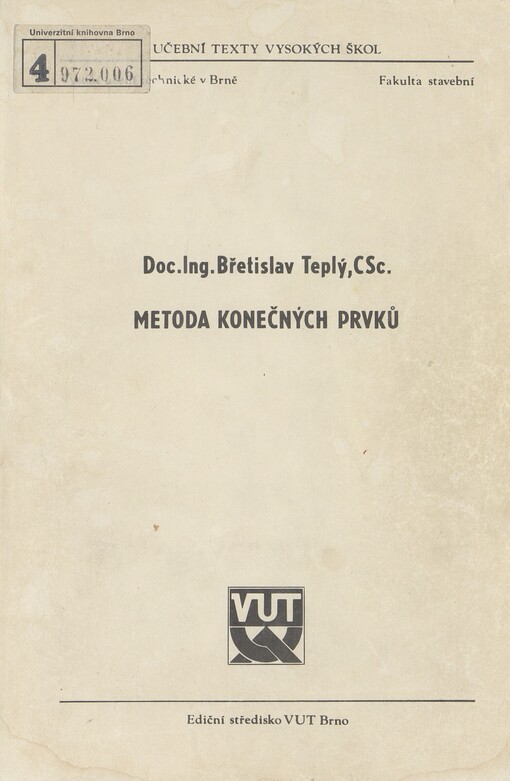 Metoda konečných prvků