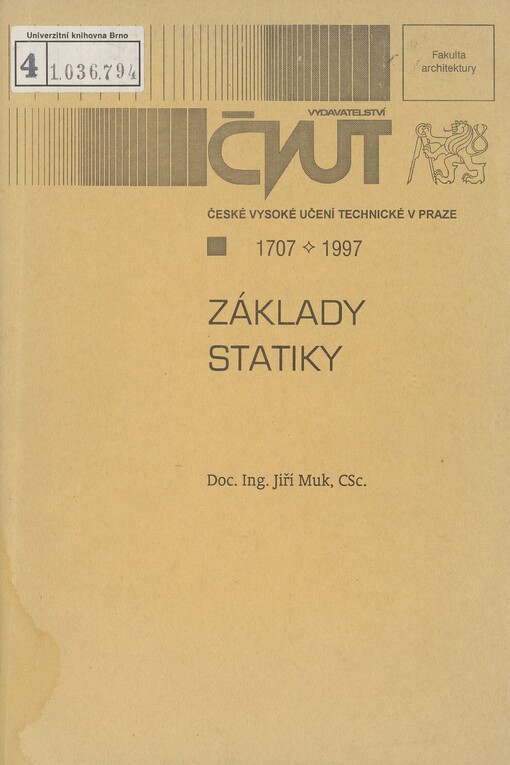 Základy statiky