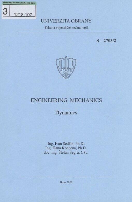 Engineering mechanics: dynamics