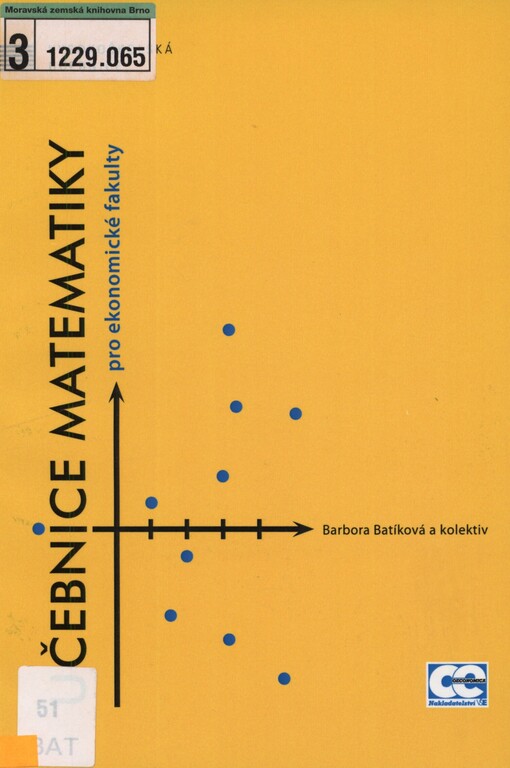 Učebnice matematiky pro ekonomické fakulty