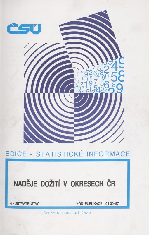 Naděje dožití v okresech ČR