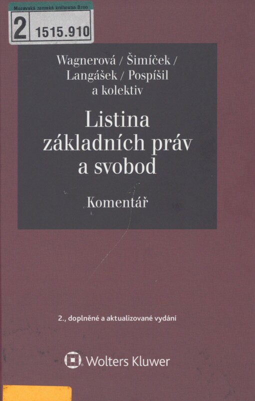 Listina základních práv a svobod: komentář