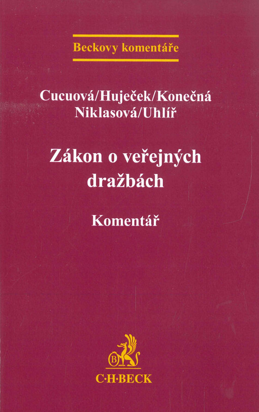 Zákon o veřejných dražbách : komentář