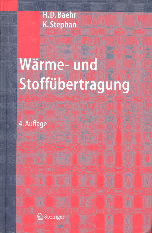 Wärme und Stoffübertragung