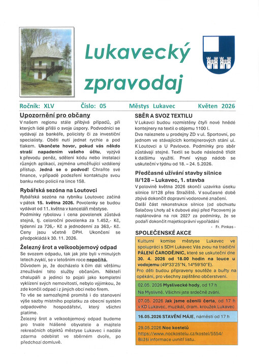 Lukavecký zpravodaj
