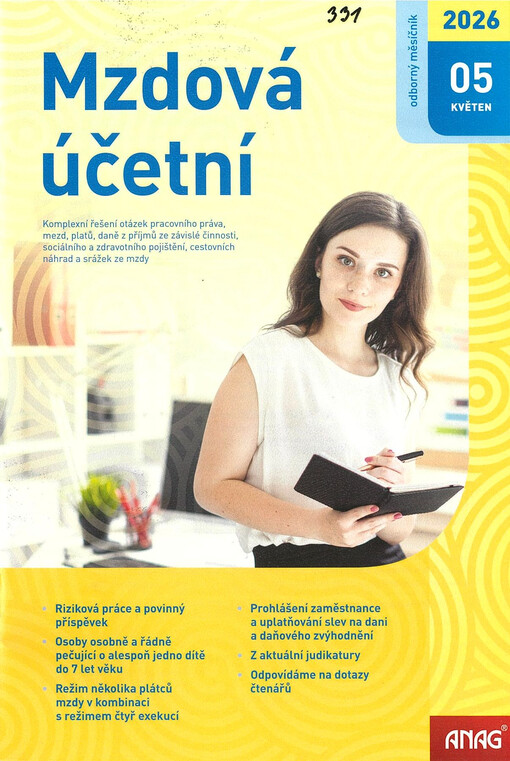 Mzdová účetní : měsíčník pro praxi mzdových účetních
