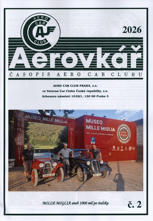 Aerovkář : časopis Aero Car Clubu