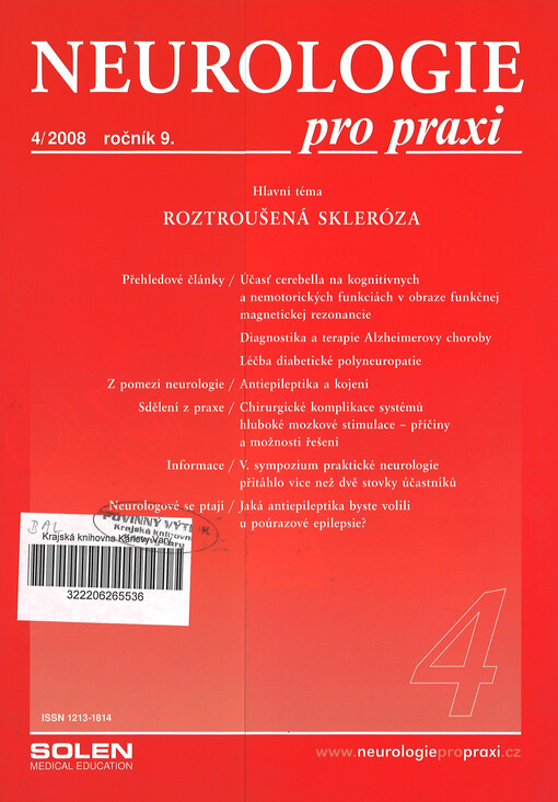 Neurologie pro praxi
