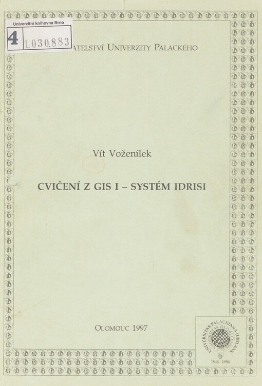 Cvičení z GIS I - systém IDRISI