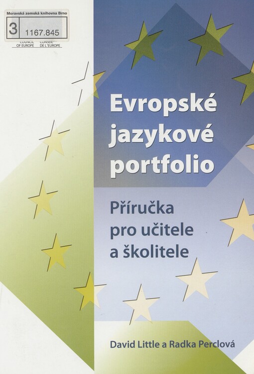 Evropské jazykové portfolio: příručka pro učitele a školitele