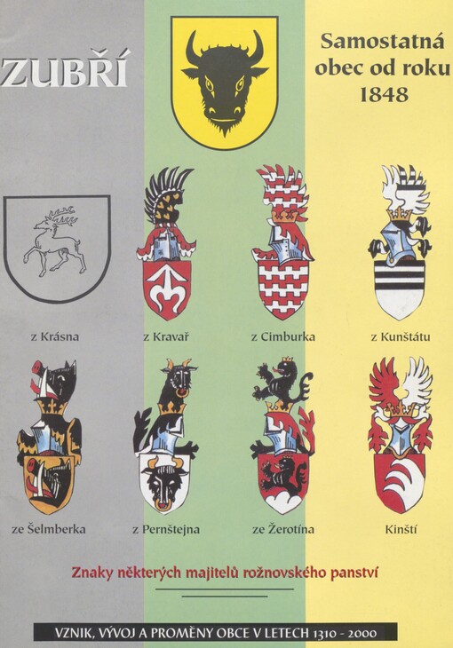 Vznik, vývoj a proměny obce Zubří v letech 1310-2000: samostatná obec od roku 1848