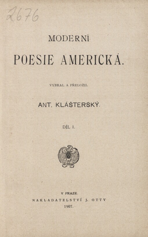 Moderní poesie americká
