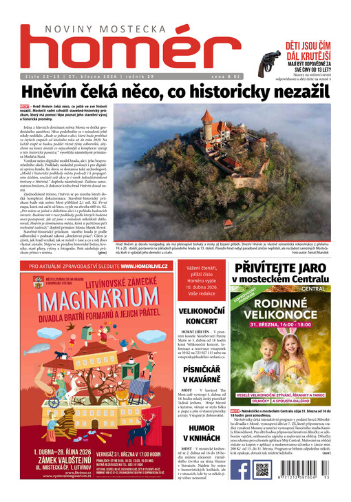 Homér : týdeník Mostecka